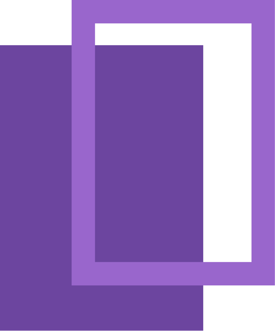 Out of the Box Displays logo with open light purple rectangle superimposed over filled dark purple rectangle.